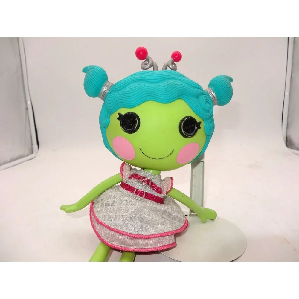 Lalaloopsy Alien Haley Galaxy Doll‎ With Green Skin Turquoise Pigtails Alien Pet